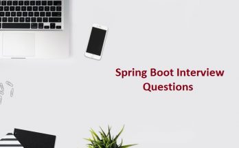 spring boot interview