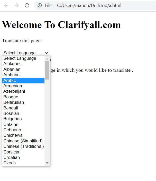 How to add Google Translate to a website? – clarifyall .com