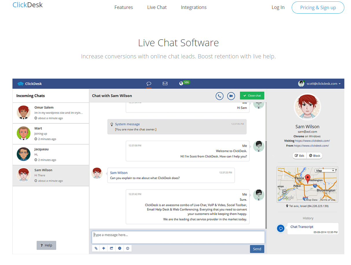 free live chat software download